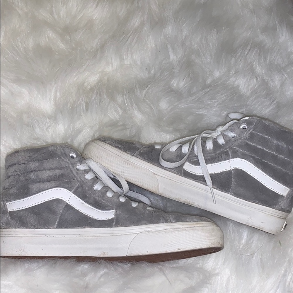 Furry High top vans